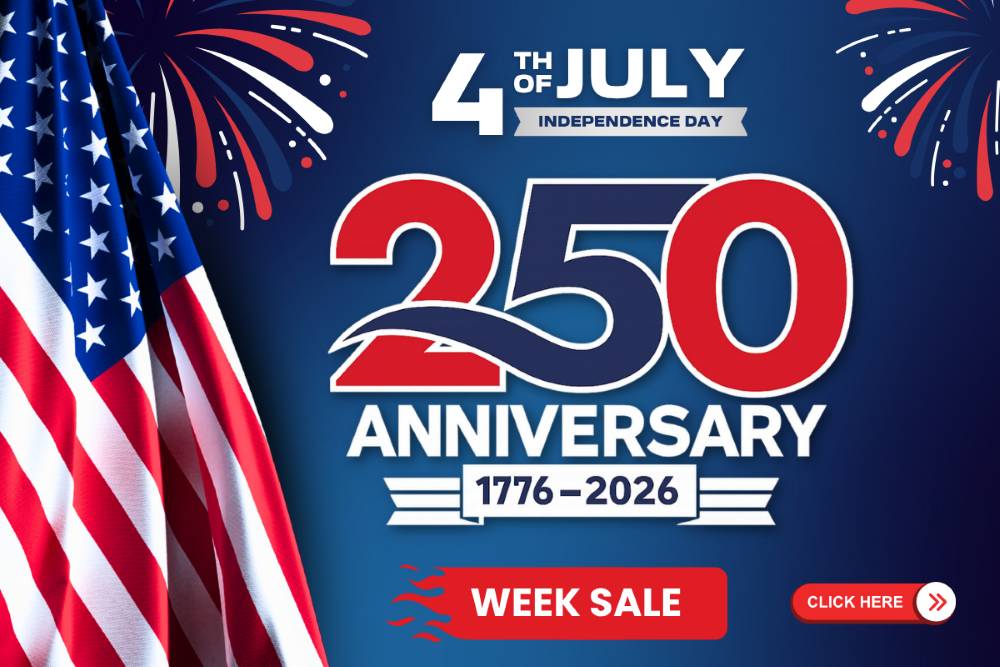 Happy 4th of July Independence Day Sale Ends Sunday 5th